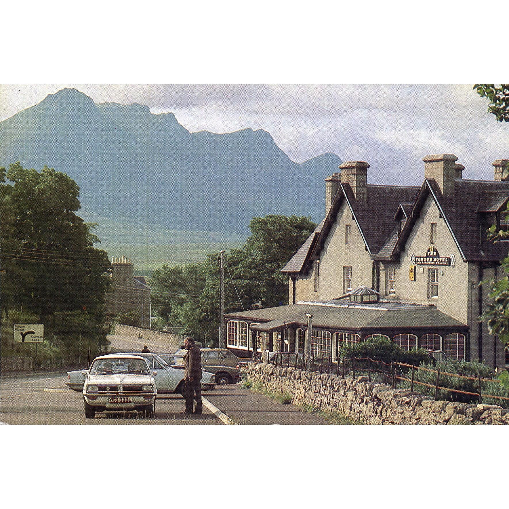 Scottish Highland Hotels Advertising Postcard 'Tongue Hotel, Tongue, Sutherland'