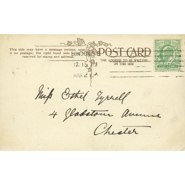 C. W. Faulkner & Co. Artist Signed Postcard Ethel Parkinson