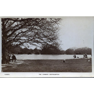 Kingsway Real Photo Series Postcard 'The Common, Southampton'