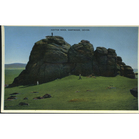 Dennis & Sons. Postcard 'Haytor Rock, Dartmoor, Devon'