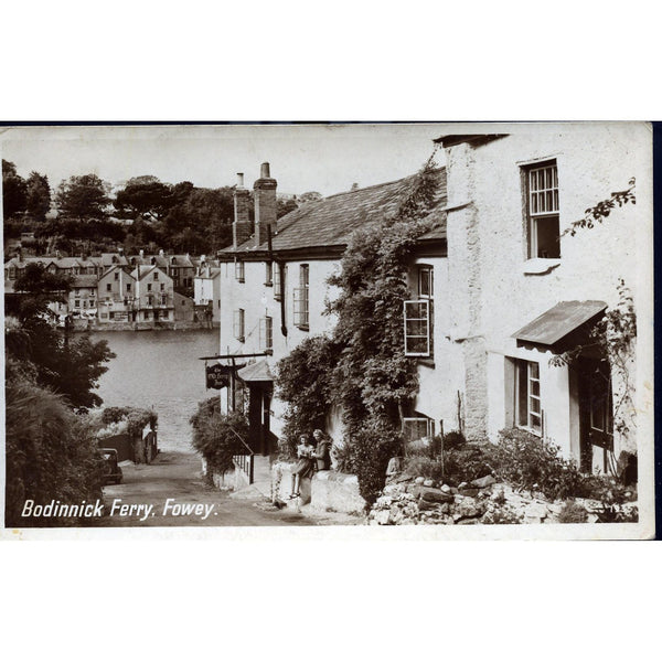 English Series Postcard 'Bodinnick Ferry, Fowey'