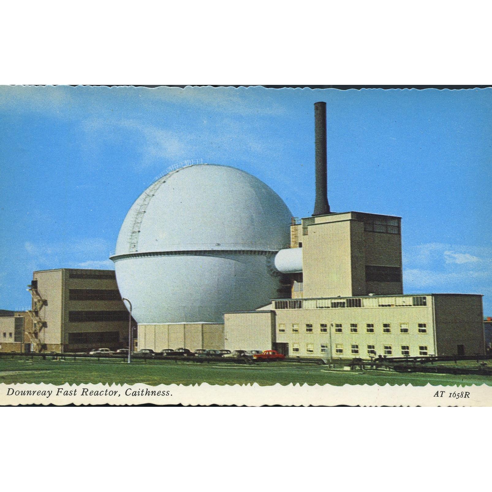 Valentine Postcard 'Dounreay Fast Reactor, Caithness'