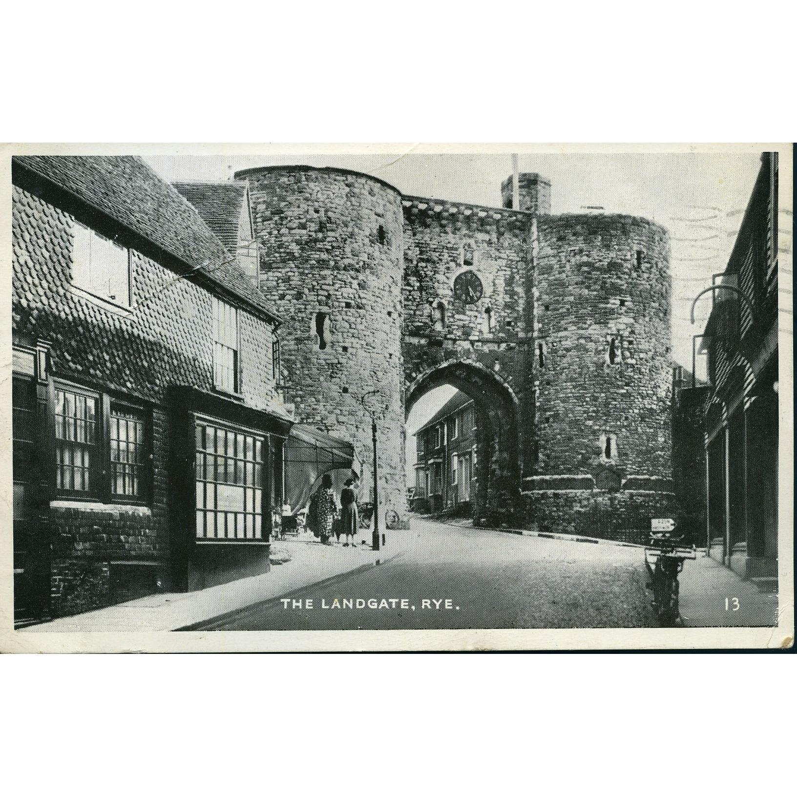 Postcard 'The Landgate, Rye'