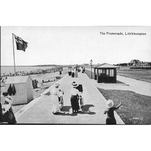 Valentine's Series Postcard 'The Promenade, Littlehampton'