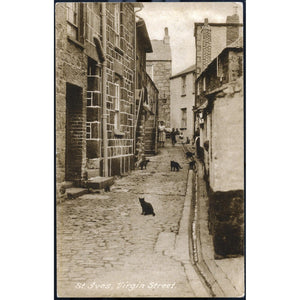 Frith's Series Postcard 'St. Ives, Virgin Street'