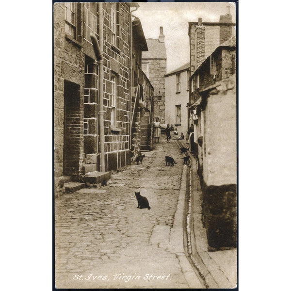 Frith's Series Postcard 'St. Ives, Virgin Street'