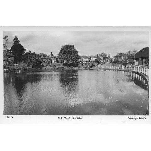 Frith's Series Real Photograph Postcard 'The Pond, Lichfield'