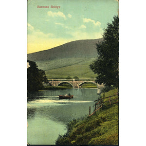 Grimshawe's Upper Wharfedale Series Postcard 'Burnshall Bridge'