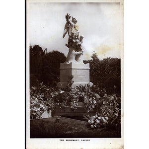 Real Photograph Postcard 'The Monument, Laceby'