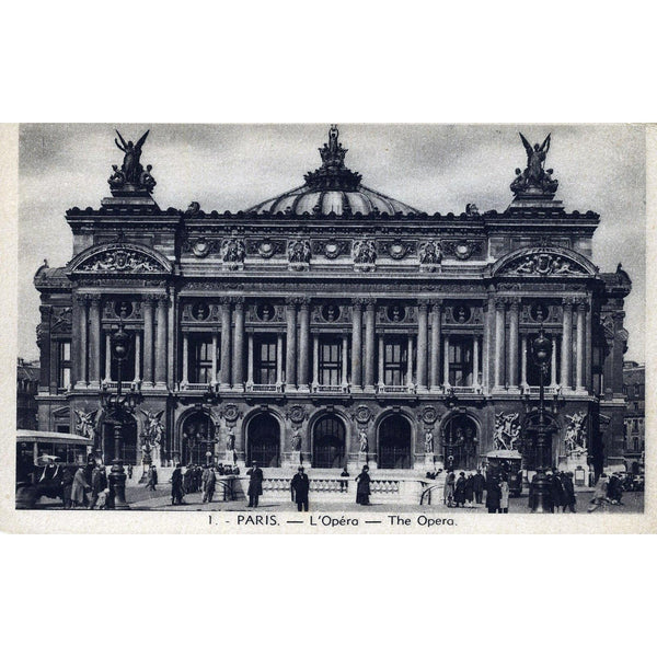 Postcard 'Paris. - L'Opera - The Opera'