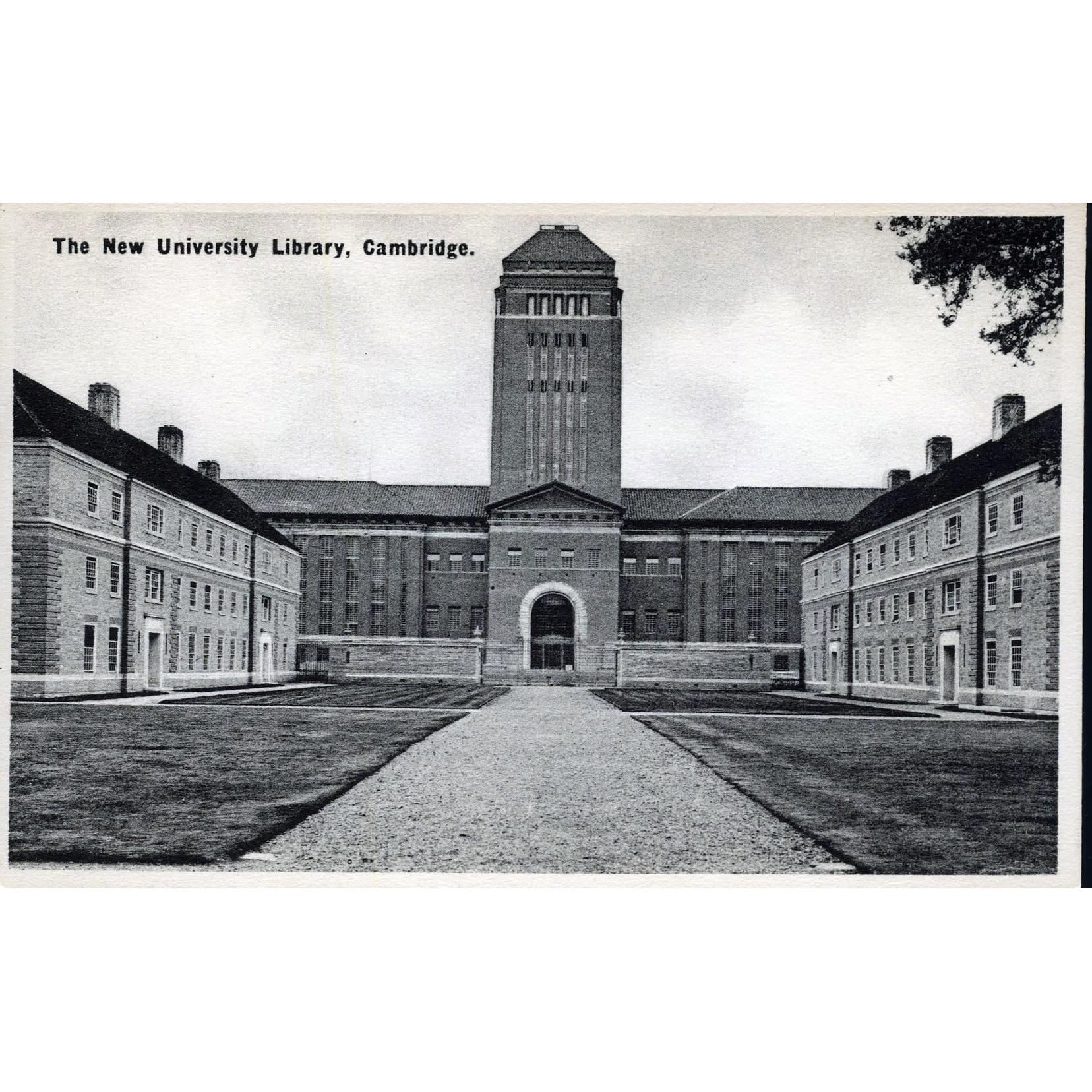 Dennis & Sons Postcard 'The New University Library, Cambridge'