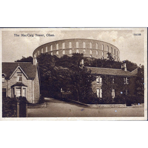 Postcard 'The MacCaig Tower, Oban'