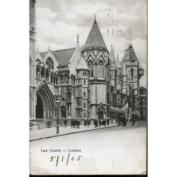 Empire Series Postcard 'Law Courts - London'