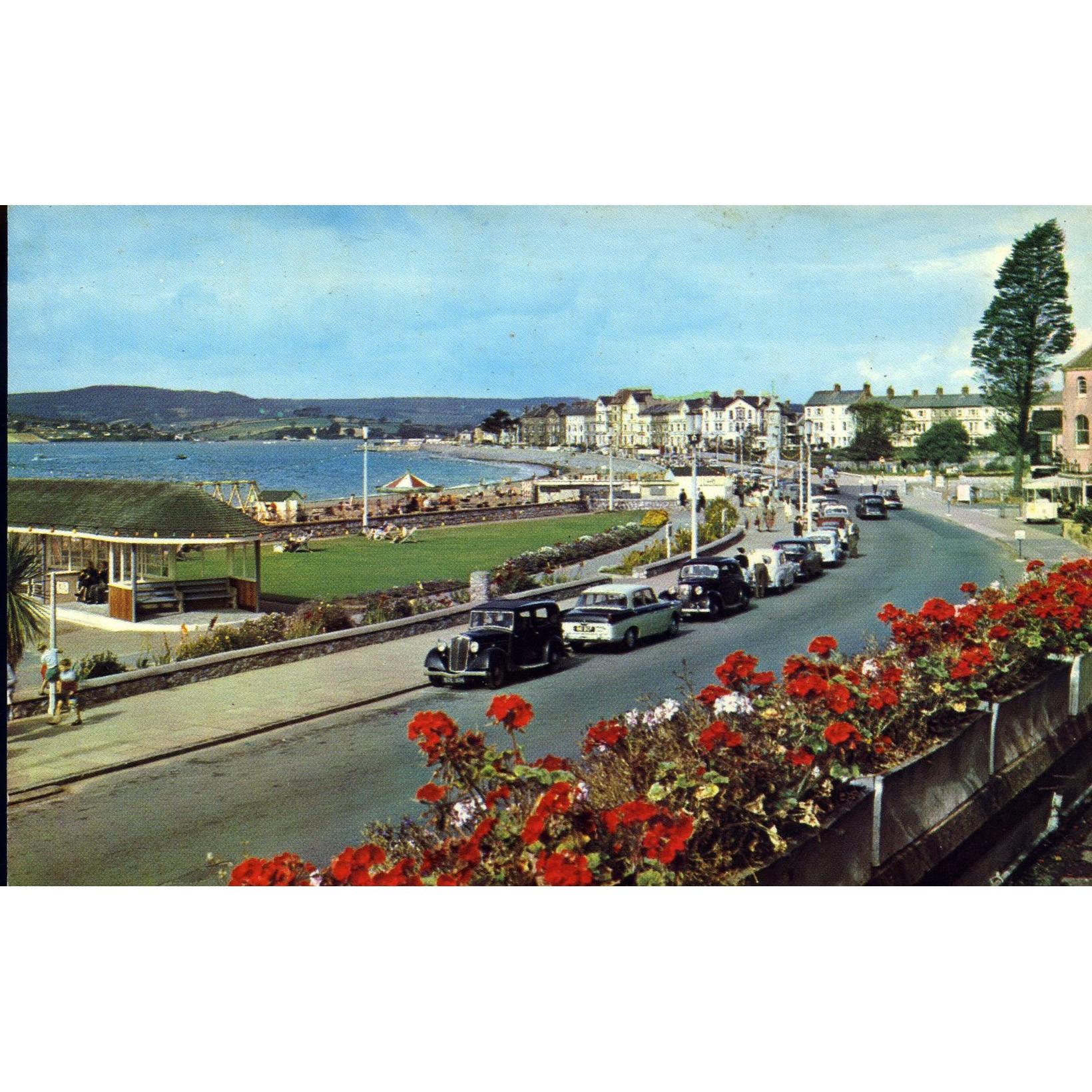 Postcard 'The Esplanade, Exmouth'