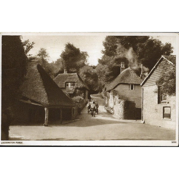 Solograph Series Photogravure Postcard 'Cockington Forge'