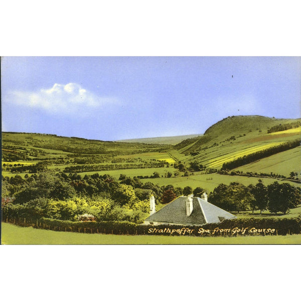 Postcard 'Strathpeffer Spa from Golf Course'