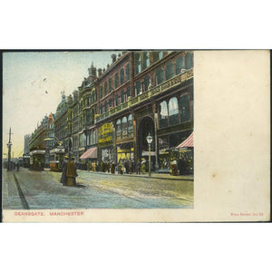 Vine Series Postcard 'Deansgate, Manchester'