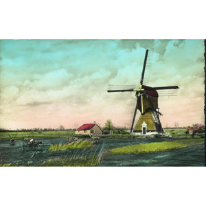 Postcard 'Wipwatermolen bij Heikop'