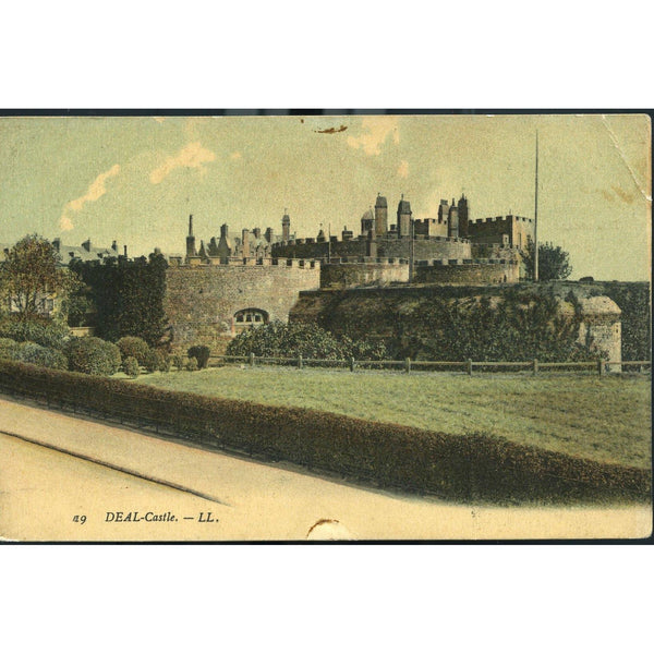 Louis Levy Colour Postcard 'Deal.- Castle'