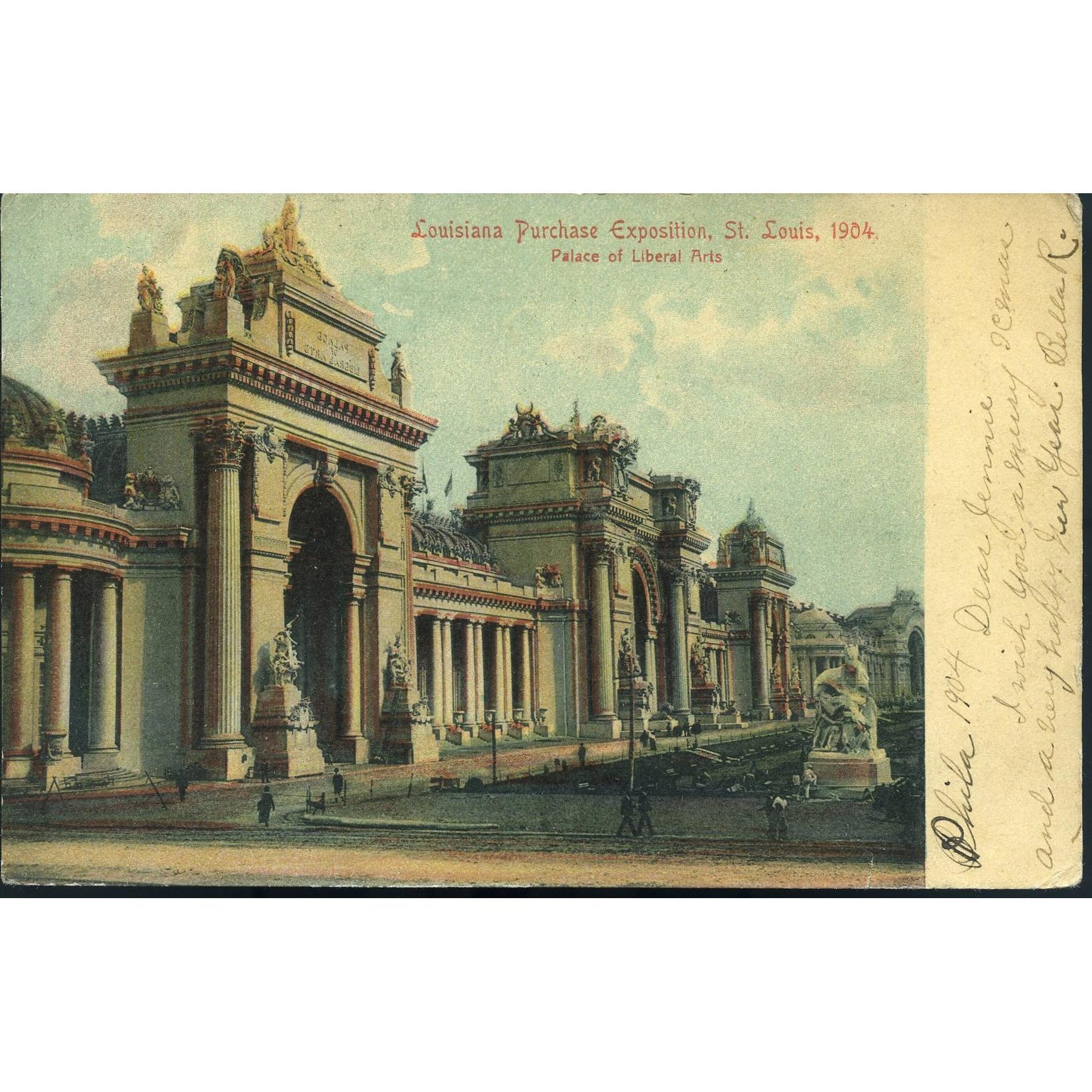 Rotograph Co. Postcard 'Louisiana Purchase Exhibition, St. Louis, 1904'