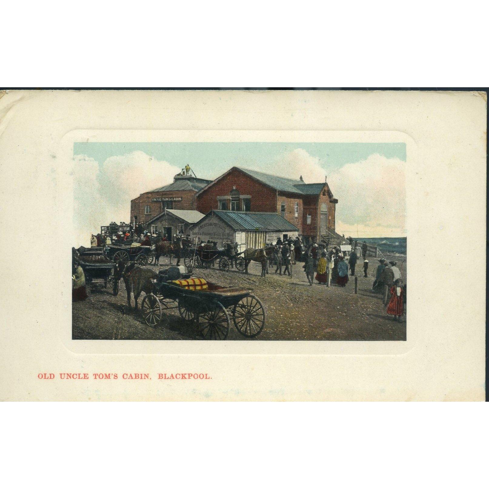 Victoria Series Postcard 'Uncle Tom's Cabin, Blackpool'