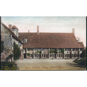 Frith's Series Postcard 'Much Wenlock Abbey, Prior's House'