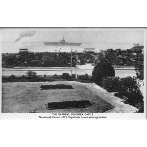 Postcard 'The Gardens, Southsea Castle'