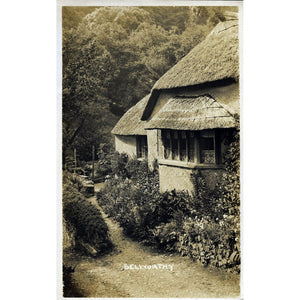 Real Photograph Postcard 'Selworthy'