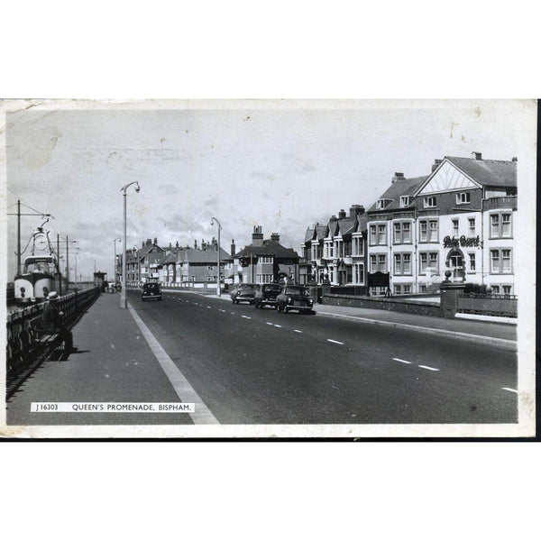 RA Series Real Photograph Postcard 'Queen's Promenade, Bispham'