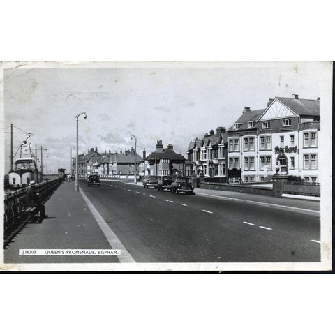 RA Series Real Photograph Postcard 'Queen's Promenade, Bispham'