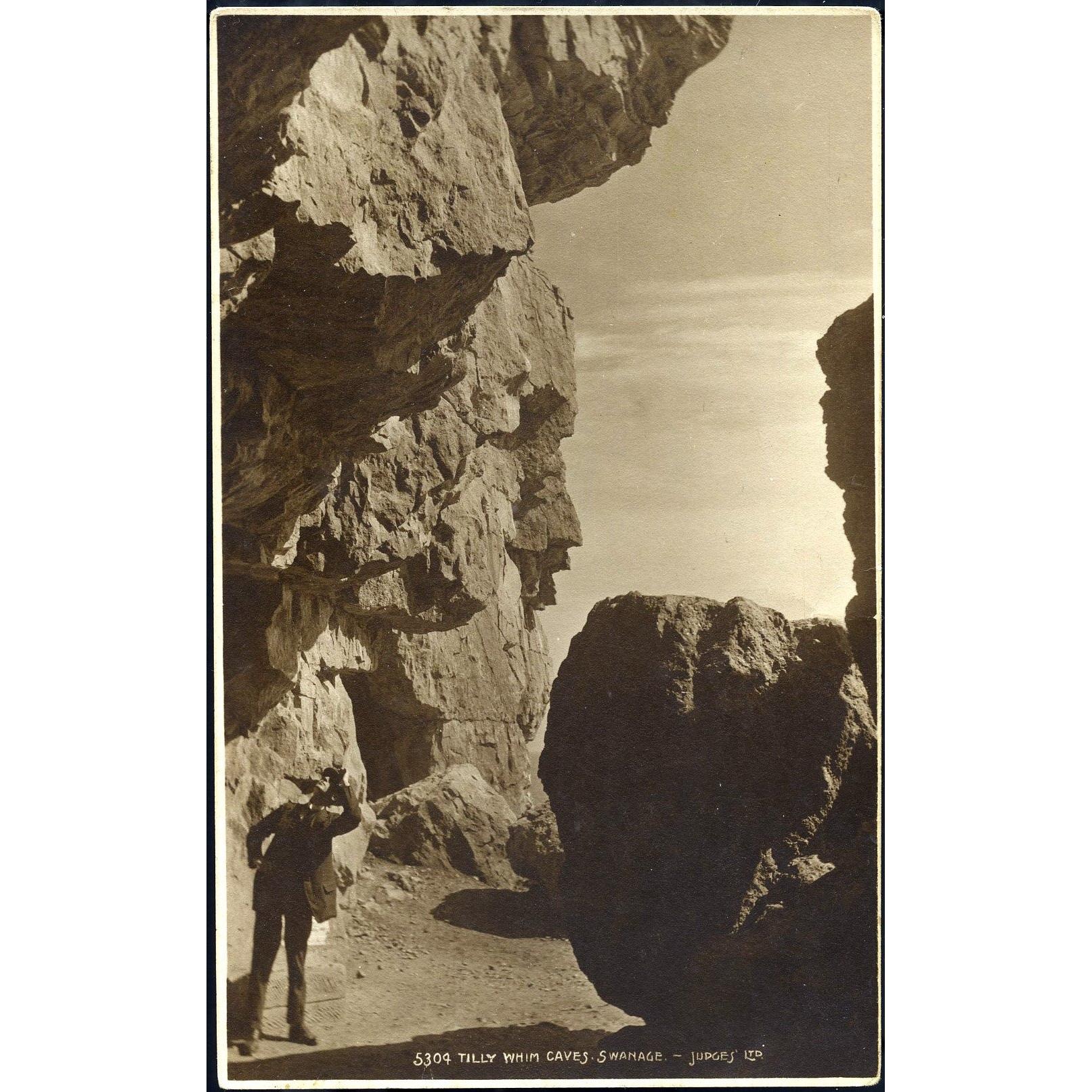 Judges Ltd. Postcard 'Tilly whim Caves, Swanage'