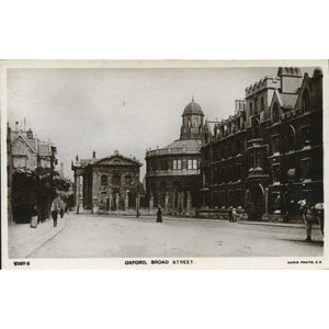 Rapid Photo Printing Co. Real Photograph Postcard 'Oxford, Broad Street'