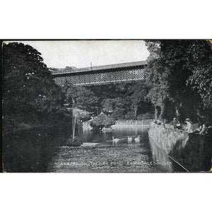 Dennis & Holloway Scarborough Postcard 'Scarborough, The Fish Pond, Ramsdale Valley'