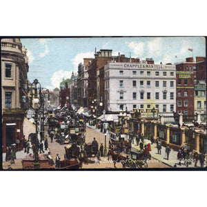 Gordon Smith Postcard 'The Strand and Charing Cross Station, London'