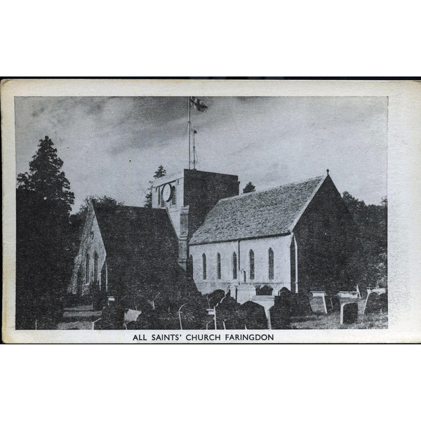 Postcard 'All Saints' Church, Faringdon'