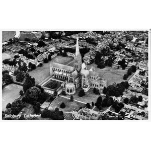 English Series Real Photograph Postcard 'Salisbury Cathedral'