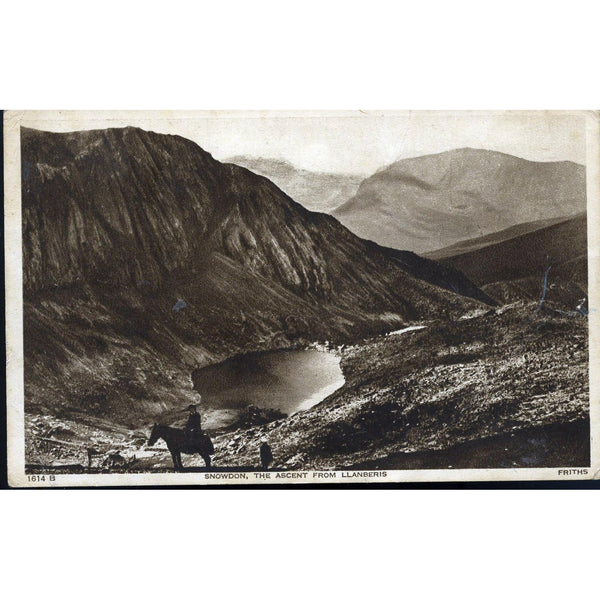 Frith & Co. Postcard 'Snowdon, The Ascent from Llanberis'