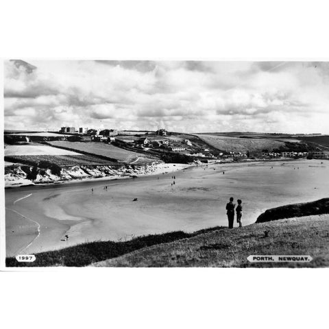 Dearden & Wade Real Photograph Postcard 'Porth, Newquay'