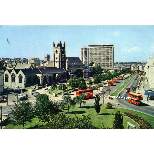 Arthur Dixon Photogravure Postcard 'Royal Parade, Plymouth'