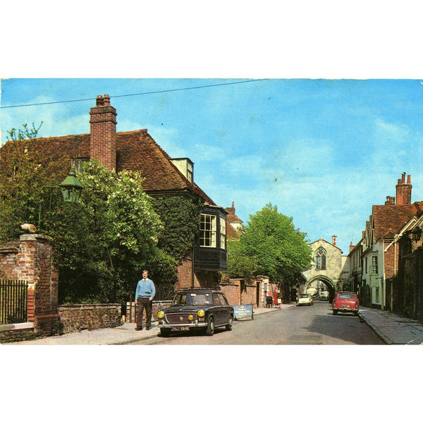 Colourmaster International Postcard 'St. Anne's Gate, Salisbury'