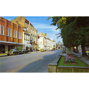 Colour Postcard 'West Street and Market Cross, Chichester'