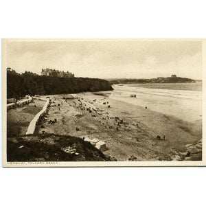 GWR Series Postcard 'Newquay, Tolcarne Beach'