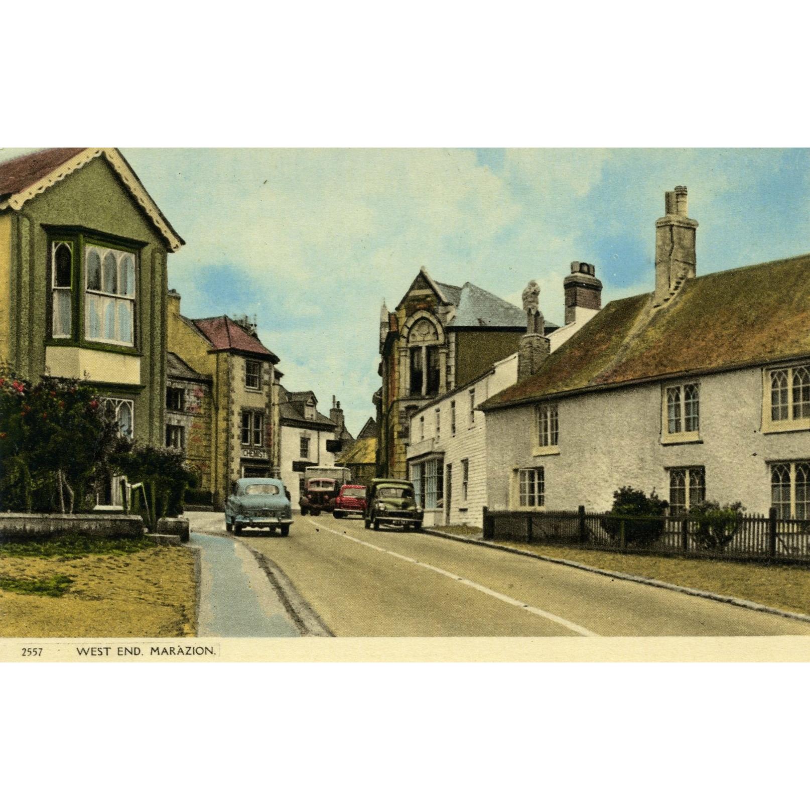 Dearden & Wade Colour Postcard 'West End, Marizion'