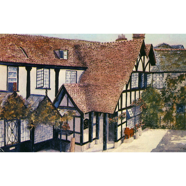 Arthur Dixon Colour Postcard 'Red Lion Hotel, Salisbury, England'