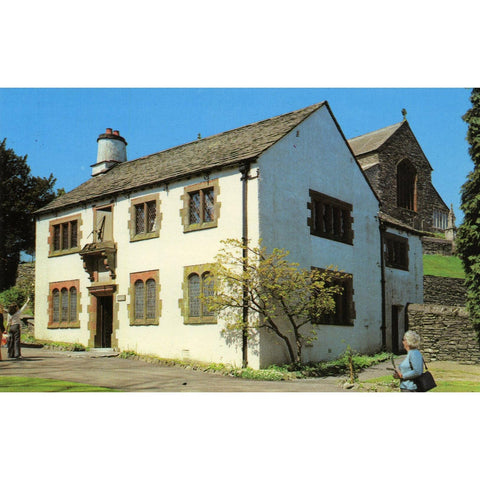 Colourmaster International Postcard 'The Old Grammar School, Hawkshead'