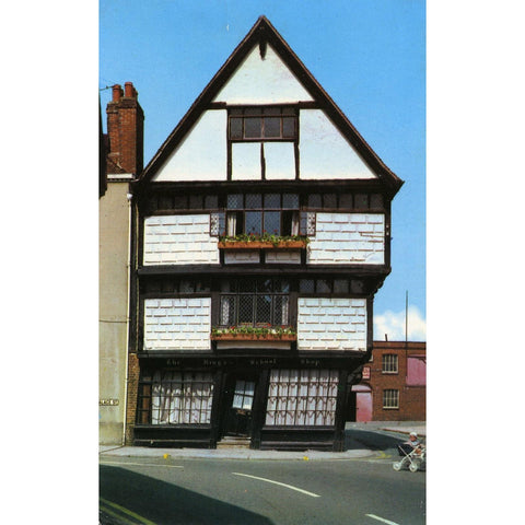 Colourmaster International Postcard 'The King's School Shop, Canterbury'