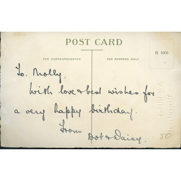 Greetings Postcard 'A Birthday Remembrance'.