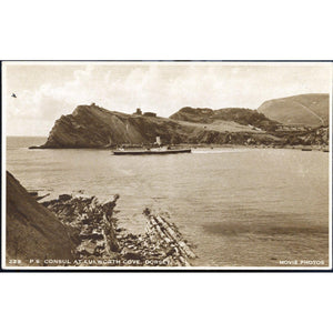 Movie Star Photos Postcard 'P.S. Consul at Lulworth Cove, Dorset'