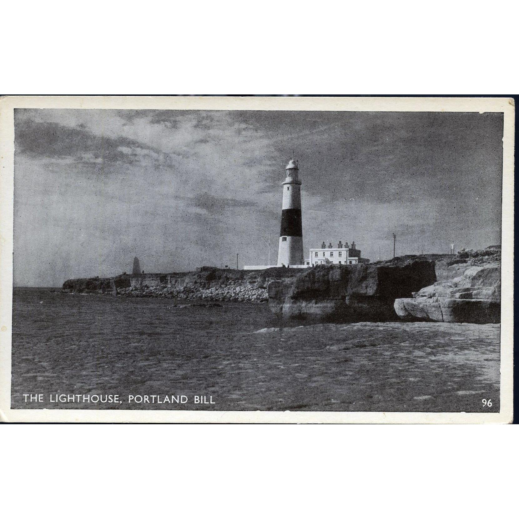 Photographic Postcard 'The Lighthouse, Portland Bill'