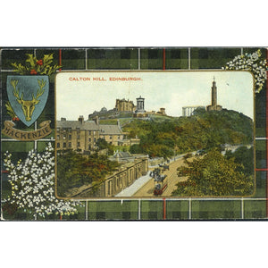 Valentine's 'Colourtone' postcard 'Calton Hill, Edinburgh'